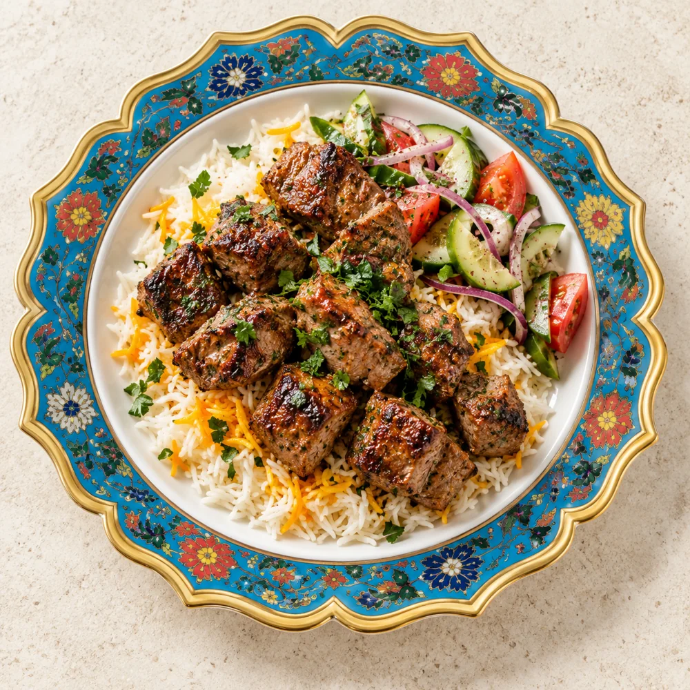 Lamb Tikka Kebab Plate | 2 for $25.18