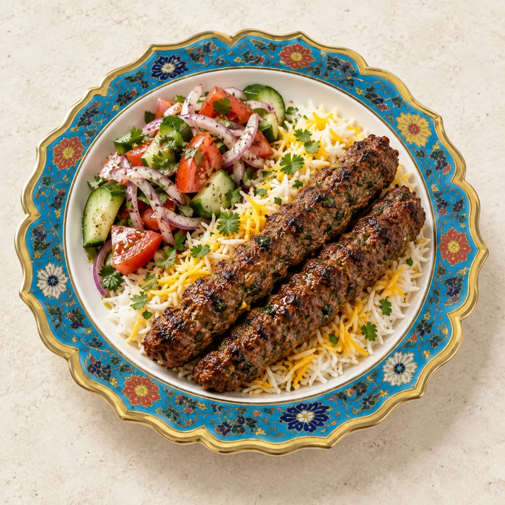 Beef Shami Kebab Plate | 2 for $21.00